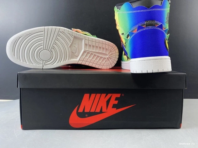 OG 1 "J BALVIN" HIGH JORDAN DC1786-125 BALVIN’S J AIR MULTI-COLOR 1104